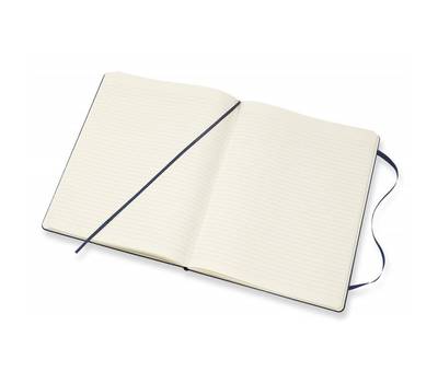 Блокнот карманный MOLESKINE QP090B20 XLarge 190х250мм 192стр. линейка твердая обложка синий.