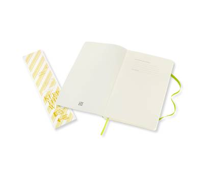 Блокнот карманный MOLESKINE QP618C2 Large 130х210мм 192стр. нелинованный мягкая обложка лайм.