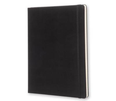 Блокнот письменный MOLESKINE CLASSIC QP090 XLarge 190х250мм 192стр. линейка твердая обложка черный