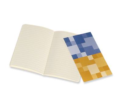 Блокнот письменный MOLESKINE VOLANT QP711B41M17 Pocket 90x140мм 80стр. линейка мягкая обложка синий/