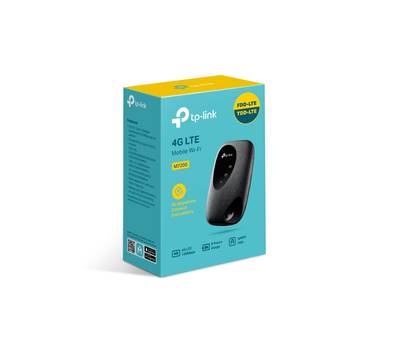 Wi-Fi роутер TP-LINK M7200 2G/3G/4G, внешний, черный