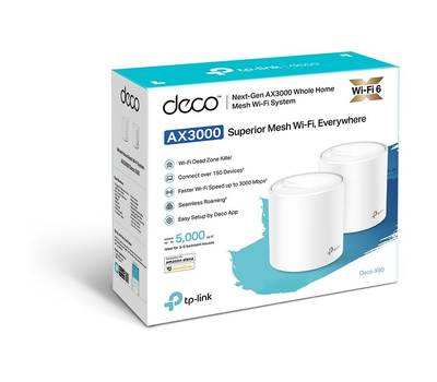 Wi-Fi роутер TP-LINK DECO X60(2-PACK)