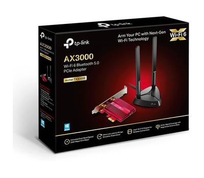 Wi-Fi адаптер TP-LINK Archer TX3000E PCI Express + Bluetooth