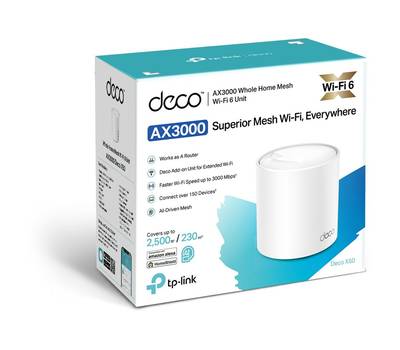 Wi-Fi роутер TP-LINK Deco X50(1-Pack)