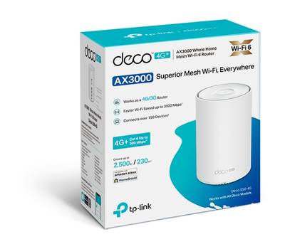 Wi-Fi роутер TP-LINK Deco X50-4G(1-pack)