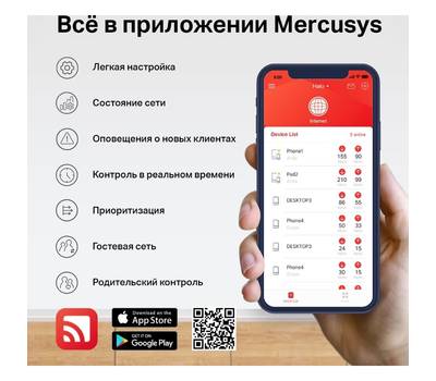 Wi-Fi роутер MERCUSYS MR80X