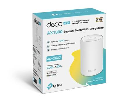 Роутер TP-LINK Deco X20-4G(1-pack)