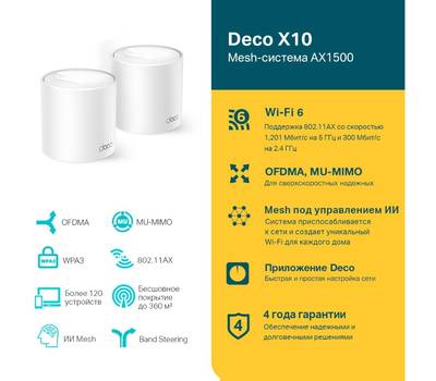 Роутер TP-LINK Deco X10