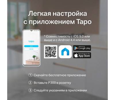 Умная розетка TP-LINK Tapo P300