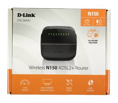 Wi-Fi роутер D-LINK DSL-2640U/R1A