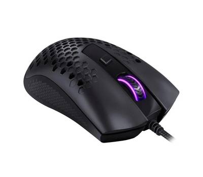 Компьютерная мышь REDRAGON 71122 Storm Basic 12400 DPI, черная, легкая