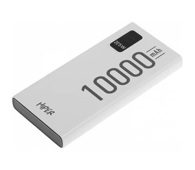 Power Bank HIPER EP 10000 WHITE 10000mAh 3A QC PD 2xUSB белый