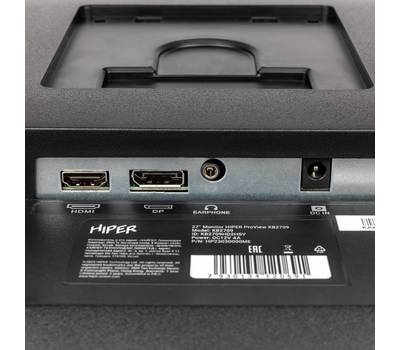 Монитор HIPER 27" KB2709 черный IPS LED 4ms 16:9 HDMI M/M матовая HAS Piv 250cd 178гр/178гр 2560x144