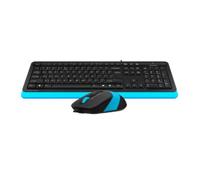 Клавиатура + мышь A4TECH F1010 BLUE