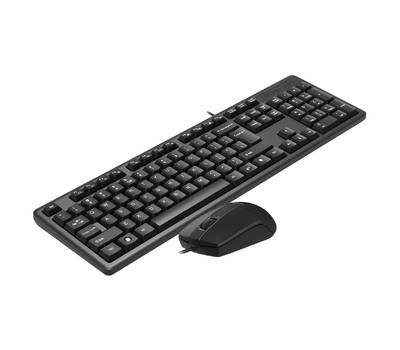 Клавиатура + мышь A4TECH KK-3330S USB (BLACK)