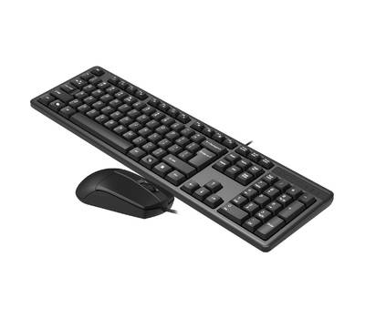 Клавиатура + мышь A4TECH KK-3330 USB (BLACK)
