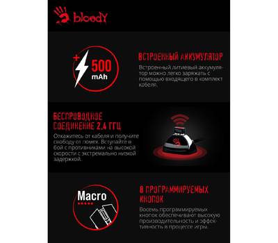 Компьютерная мышь A4TECH Bloody R90 Plus