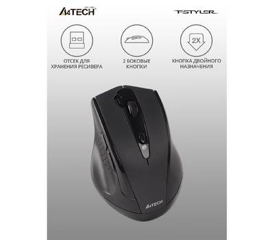 Компьютерная мышь беспроводная A4TECH V-Track G10-810FS