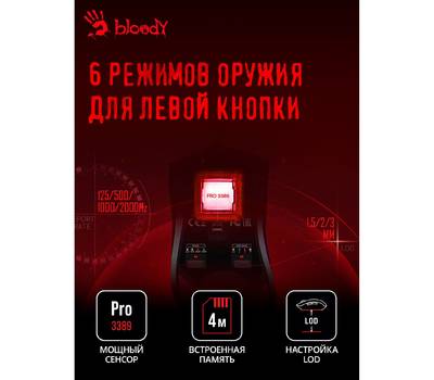 Компьютерная мышь A4TECH Bloody W90 Pro