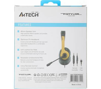 Гарнитура A4TECH FH100U (BUMBLEBEE)