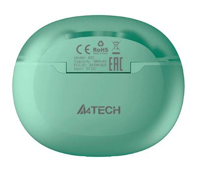 Гарнитура A4TECH 2Drumtek B20 TWS-мятный