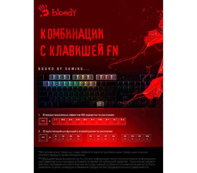 Клавиатура A4TECH Bloody S510NP