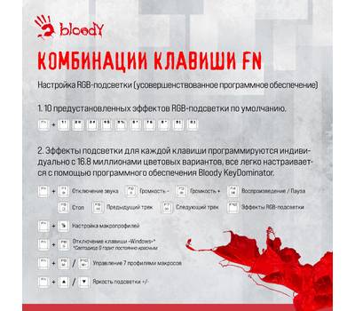 Клавиатура A4TECH Bloody S87 Energy