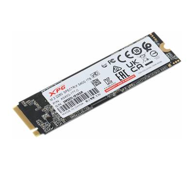 Накопитель SSD A-DATA S40G RGB AS40G-1TT-C