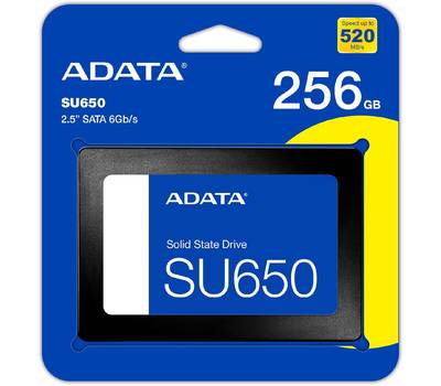 Накопитель SSD A-DATA Ultimate SU650 ASU650SS-256GT-R