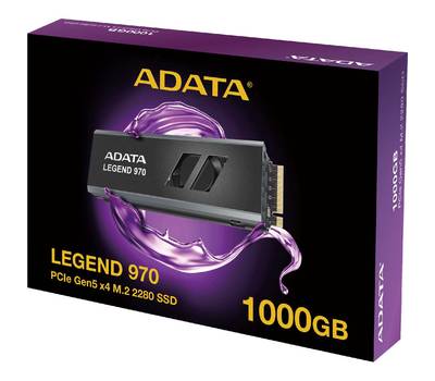Накопитель SSD A-DATA A-Data PCIe 5.0 x4 1TB SLEG-970-1000GCI Legend 970 M.2 2280