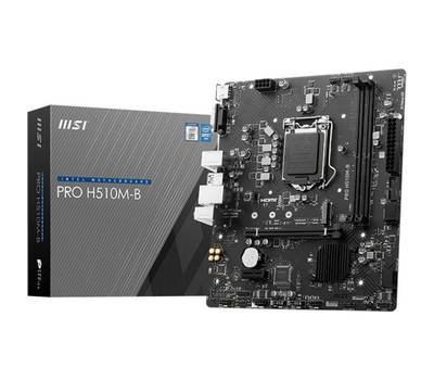 Материнская плата MSI PRO H510M-B (10Gen only)