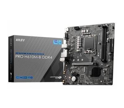 Материнская плата MSI PRO H610M-B DDR4