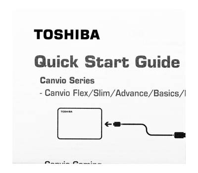 Жесткий диск TOSHIBA Canvio Basics HDTB540EK3CA