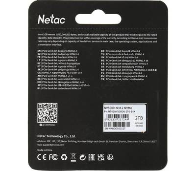 Накопитель SSD NETAC NV5000-N NT01NV5000N-2T0-E4X