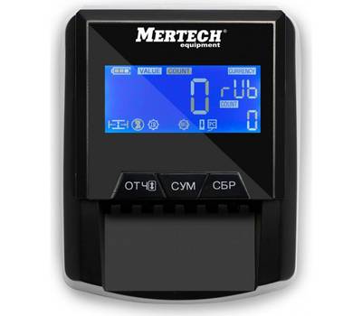 Детектор банкнот MERTECH D-20A Flash Pro автоматический рубли АКБ