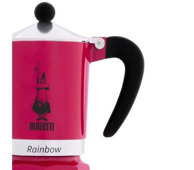 Кофеварка-турка BIALETTI Rainbow 0.24л алюминий фуксия (5013)