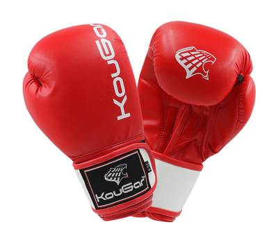 Перчатки боксерские KOUGAR KO200-6, 6oz, красный