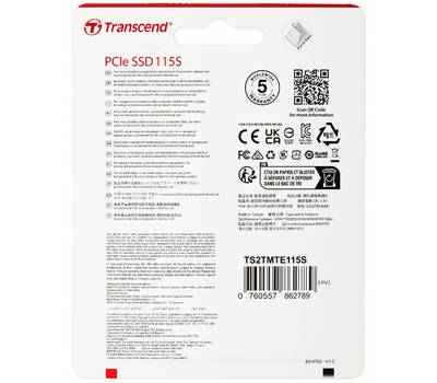 Накопитель SSD TRANSCEND 115S TS2TMTE115S