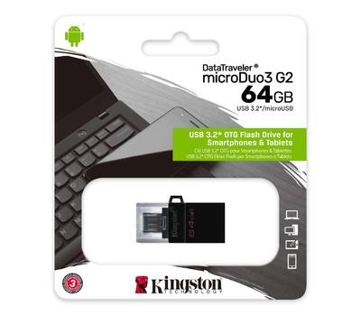 Флешка KINGSTON DTDUO3G2/64GB