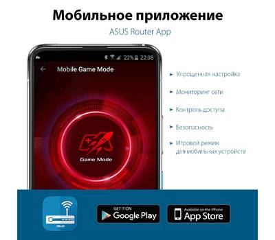 Wi-Fi роутер ASUS RT-AX86S