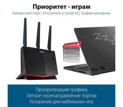 Wi-Fi роутер ASUS RT-AX86S