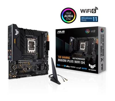 Материнская плата ASUS TUF GAMING B660M-PLUS WIFI D4