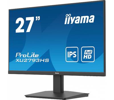 Монитор IIYAMA 27" ProLite XU2793HS-B5 черный IPS LED 16:9 HDMI M/M матовая 300cd 178гр/178гр 1920x1
