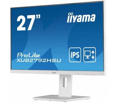 Монитор IIYAMA 27" ProLite XUB2792HSU-W5 белый IPS LED 16:9 HDMI M/M матовая HAS Piv 250cd 178гр/178