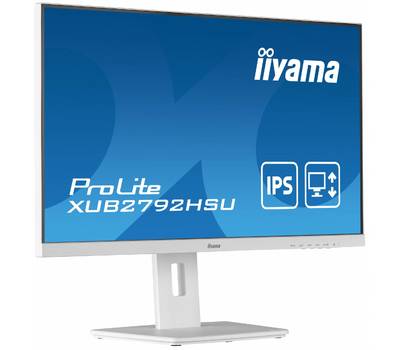 Монитор IIYAMA 27" ProLite XUB2792HSU-W5 белый IPS LED 16:9 HDMI M/M матовая HAS Piv 250cd 178гр/178
