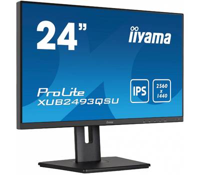 Монитор IIYAMA 23.8" ProLite XUB2493QSU-B5 черный IPS LED 16:9 HDMI M/M матовая HAS Piv 300cd 178гр/