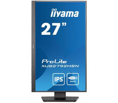 Монитор IIYAMA 27" ProLite XUB2792HSN-B5 черный IPS LED 16:9 HDMI M/M матовая HAS Piv 250cd 178гр/17