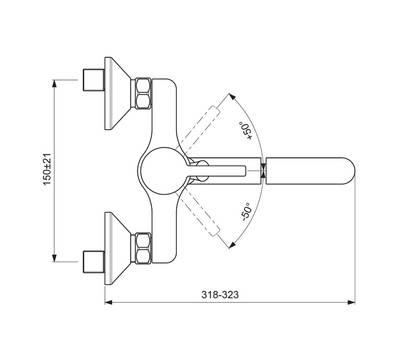 Смеситель для ванны VIDIMA BA280AA