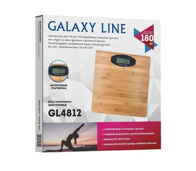 Весы напольные Galaxy LINE GL 4812