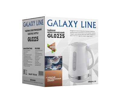 Чайник электрический Galaxy LINE GL 0225 БЕЛЫЙ